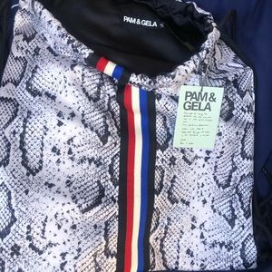 Pam & Gela Bags | Nwt Python Snake Print Backpack